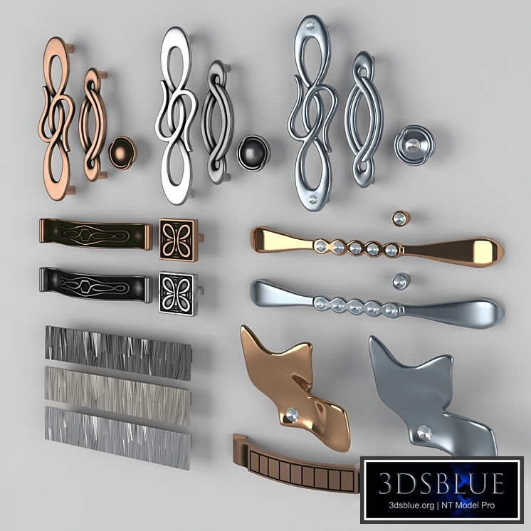 Furniture handles. Citterio Line