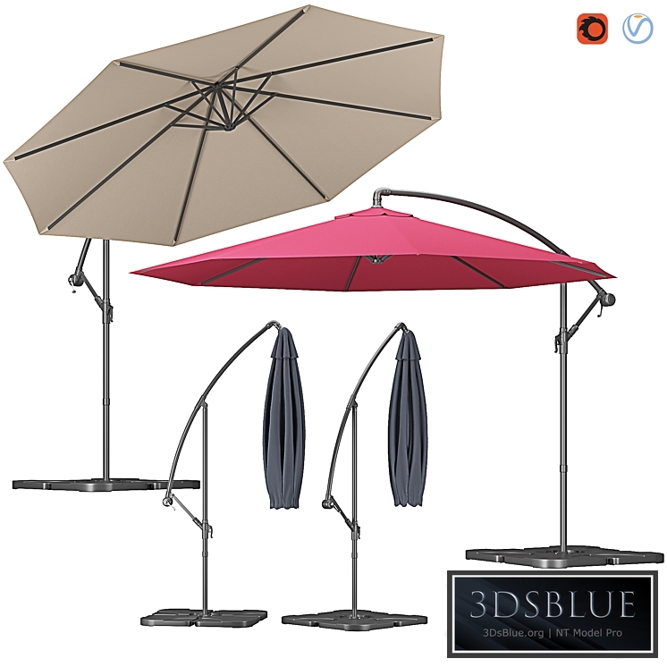 Outdoor Octagonal Parasol