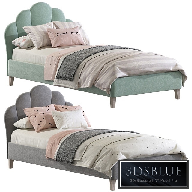 Shell Velvet Bedhead