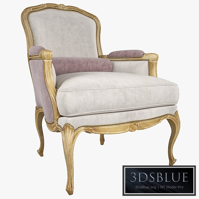 Chevigny Louis XV Bergere Armchair