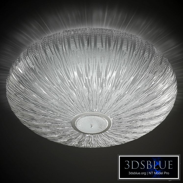 Glass &amp; Glass Chandelier 1414 P CC