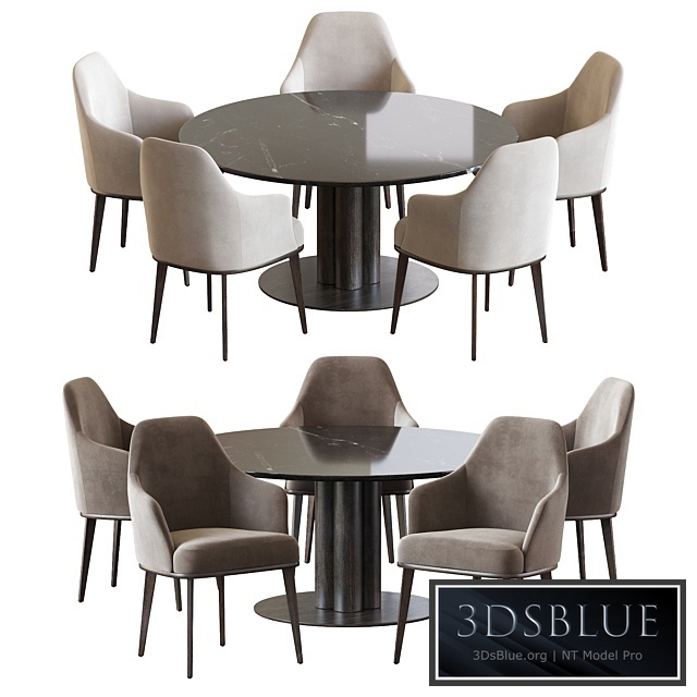 Chair Liam and Goya Arflex Table