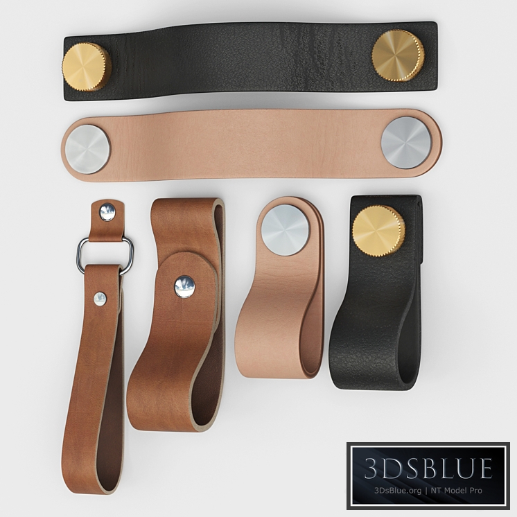Leather handles