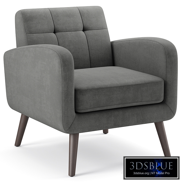 Carson Carrington Keflavik Mid-century Arm Chair