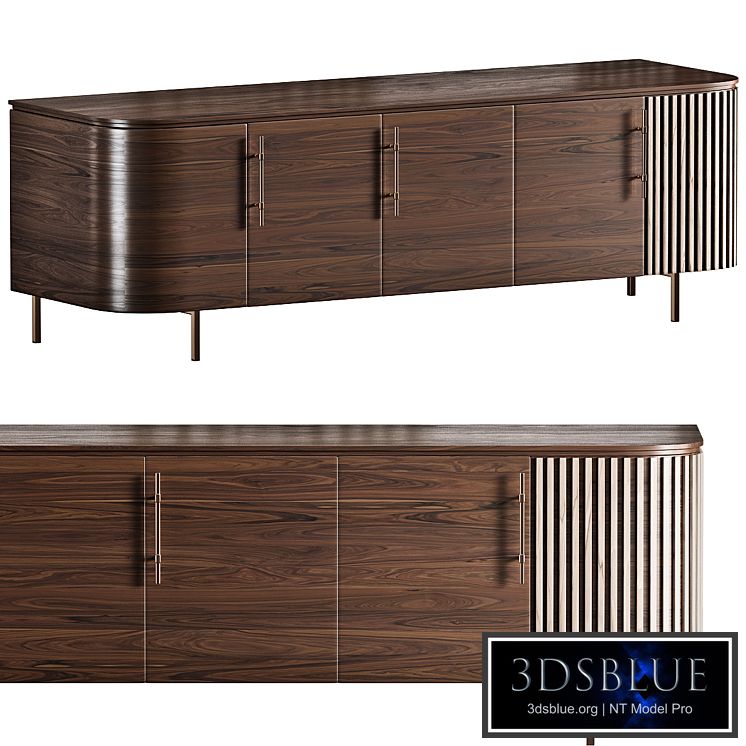 PLISSE Sideboard Plisse Collection By BAXTER