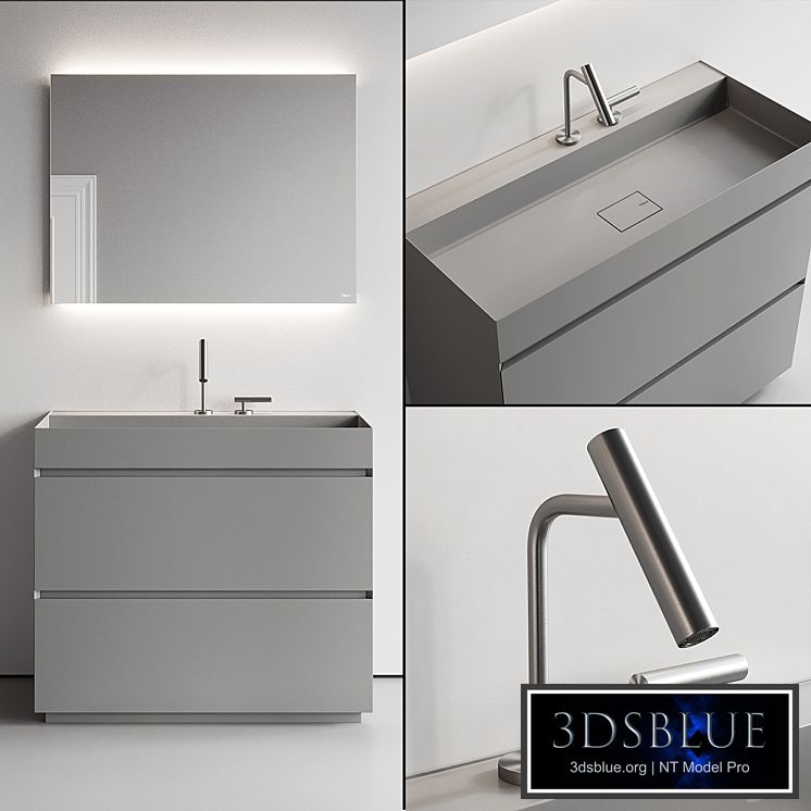 Falper Pure Vanity Unit Set 4