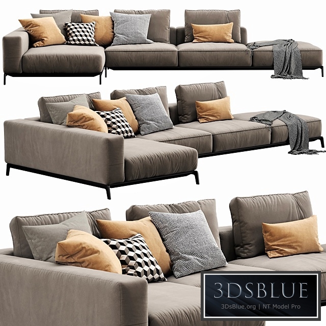 Flexform Ettore Sectional