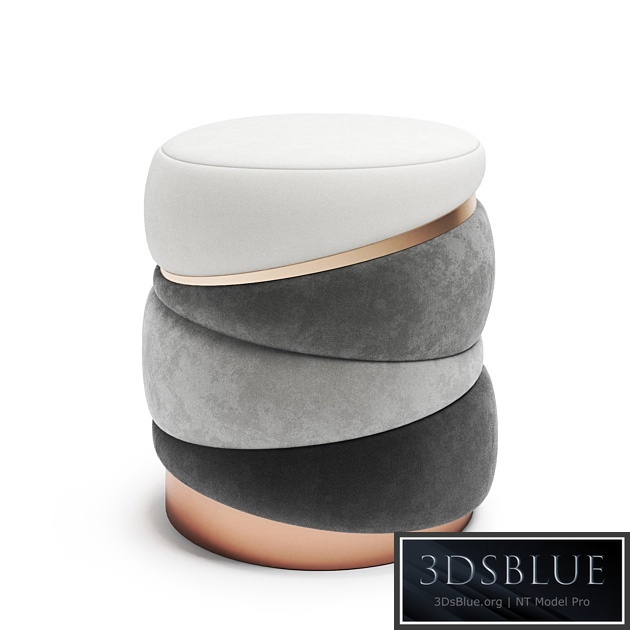 MURANTI Obsidian Stool
