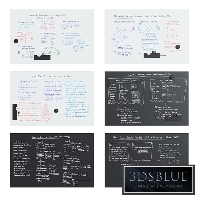 PolyVision - WhiteBoard & BlackBoard Sans, Serif, Flow Set1