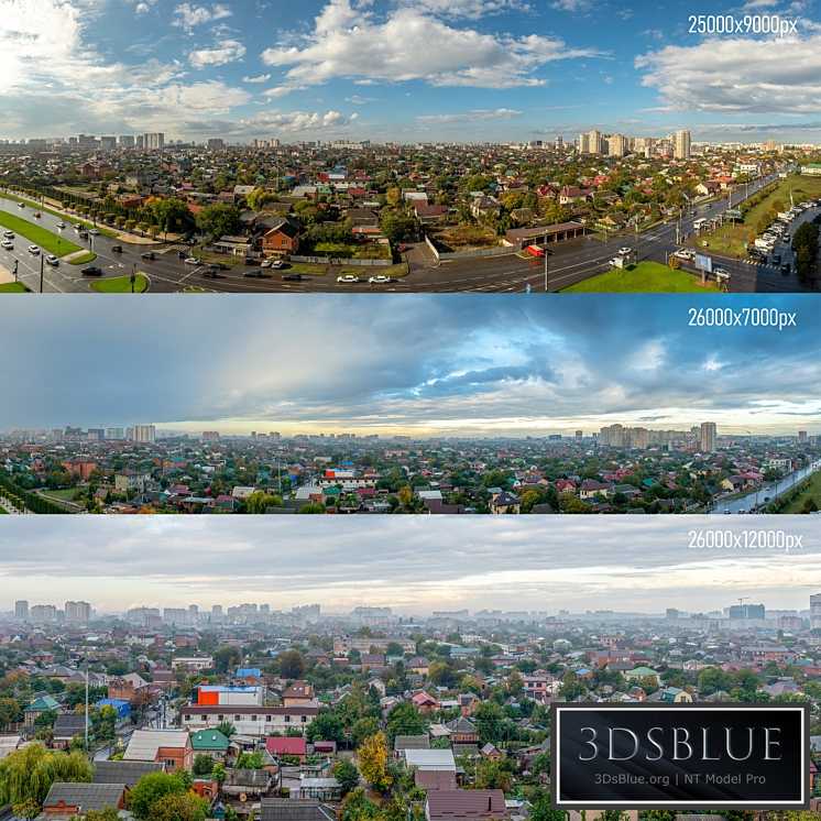 Panoramas on Krasnodar