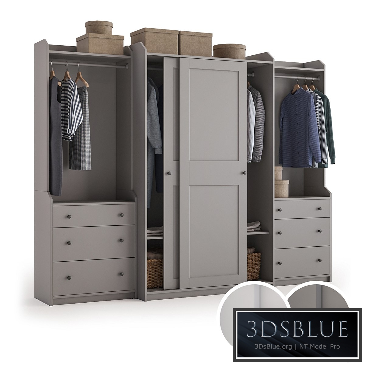 Hauga / Hauga wardrobe combination.