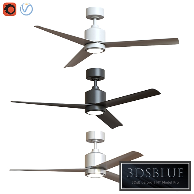 54 "Lotus 3 Ceiling fan
