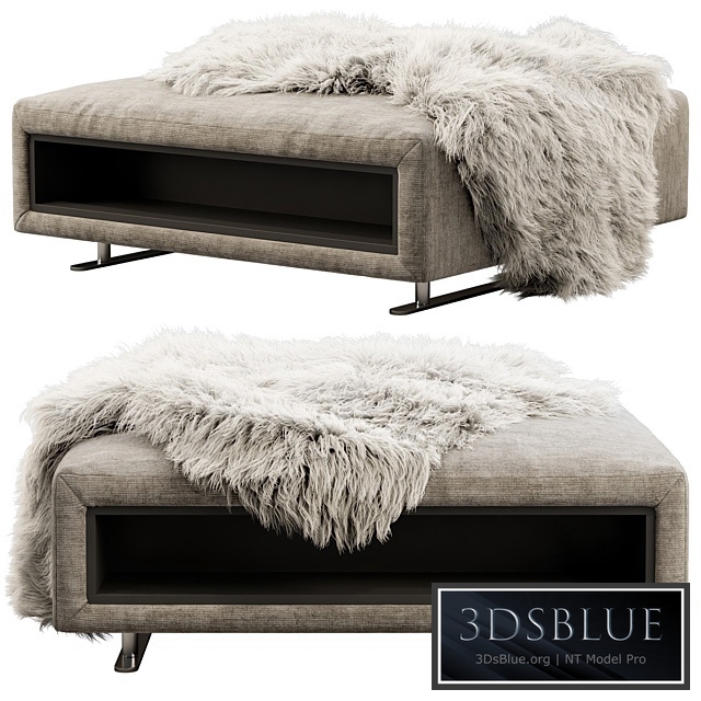 BoConcept Hampton footstool with storage