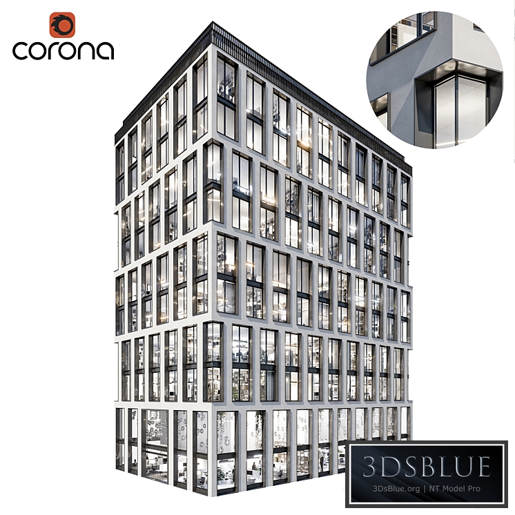 Modern office building 03