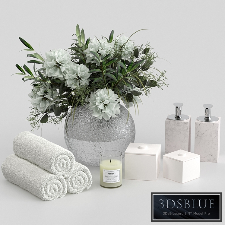 Bathroom decorative set