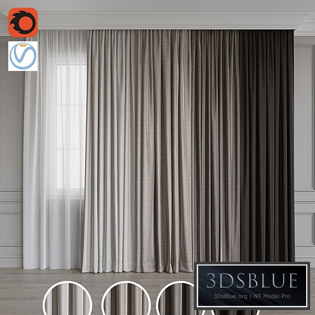 Set of curtains 86