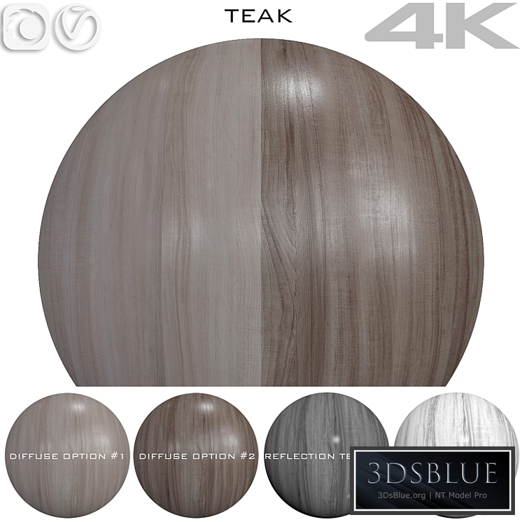 Seamless texture - Teak 5