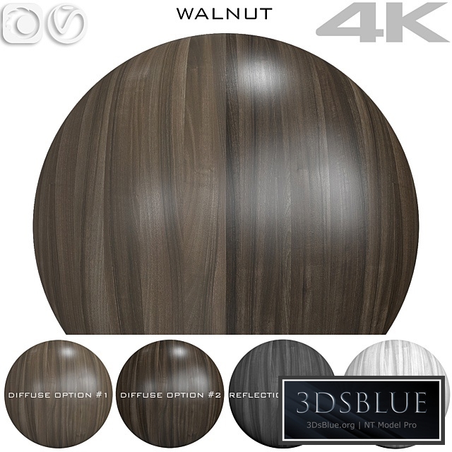 Seamless texture - Walnut 6