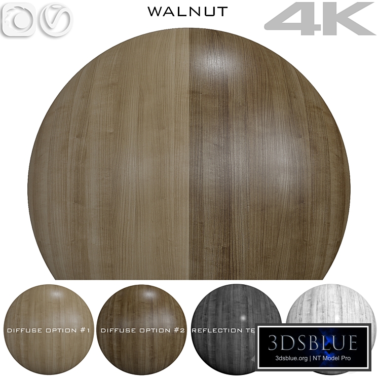 Seamless texture - Walnut 10