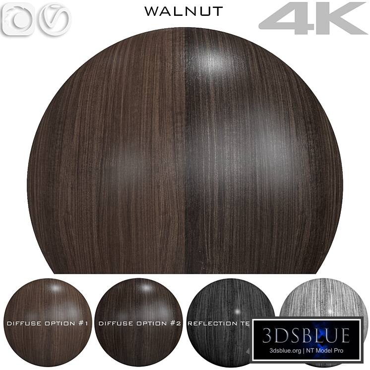 Seamless texture - Walnut 17