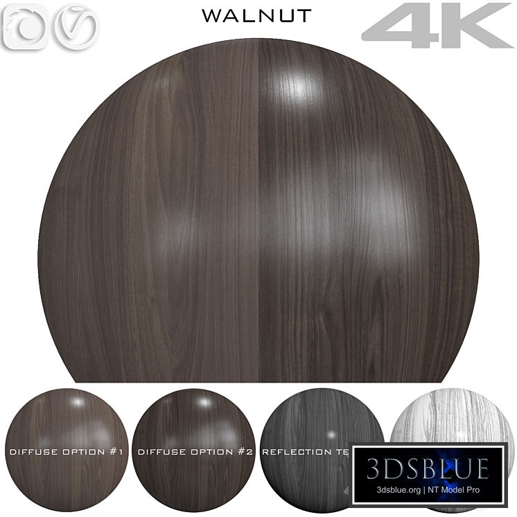 Seamless texture - Walnut 18