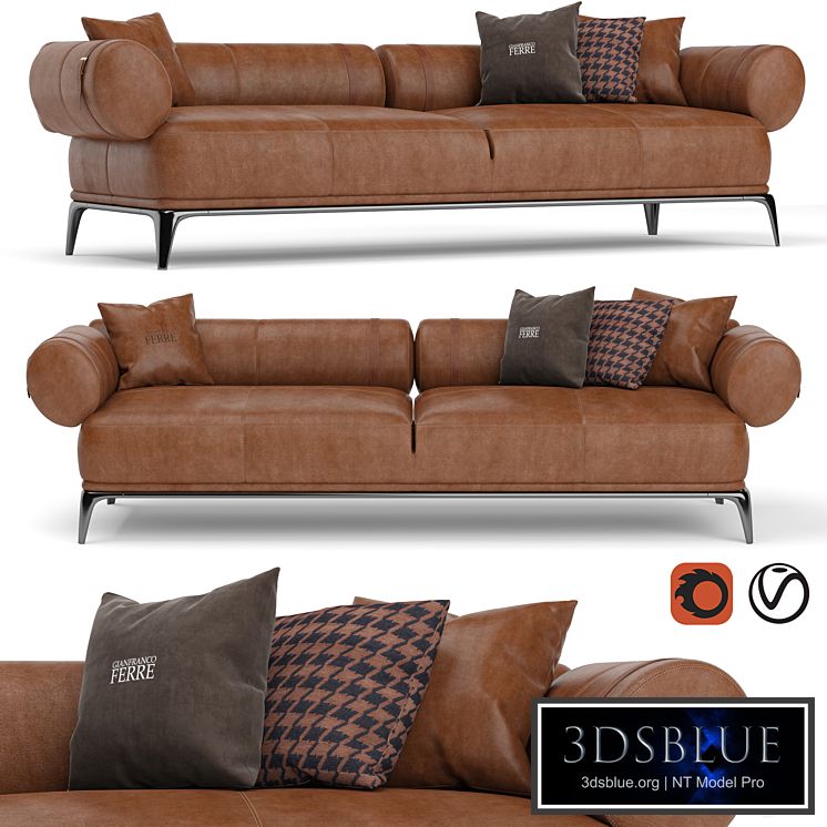 Gianfranco Ferre Phoenix sofa