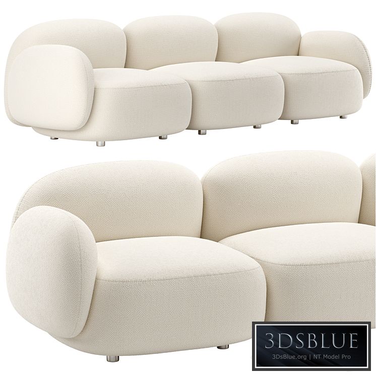 Sundae Sofa 3 Seater by Jason Ju
