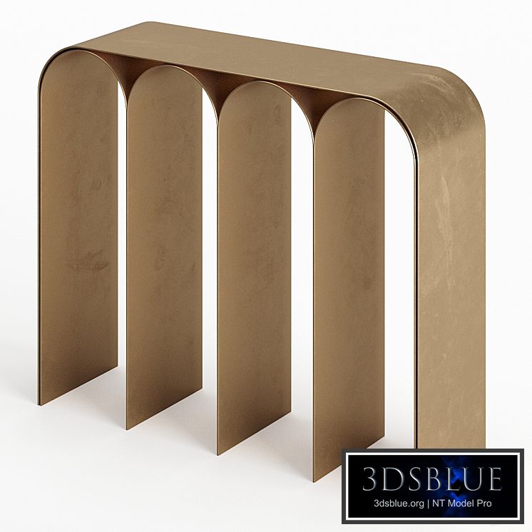 Golden Arch Console By Pietro Franceschini9