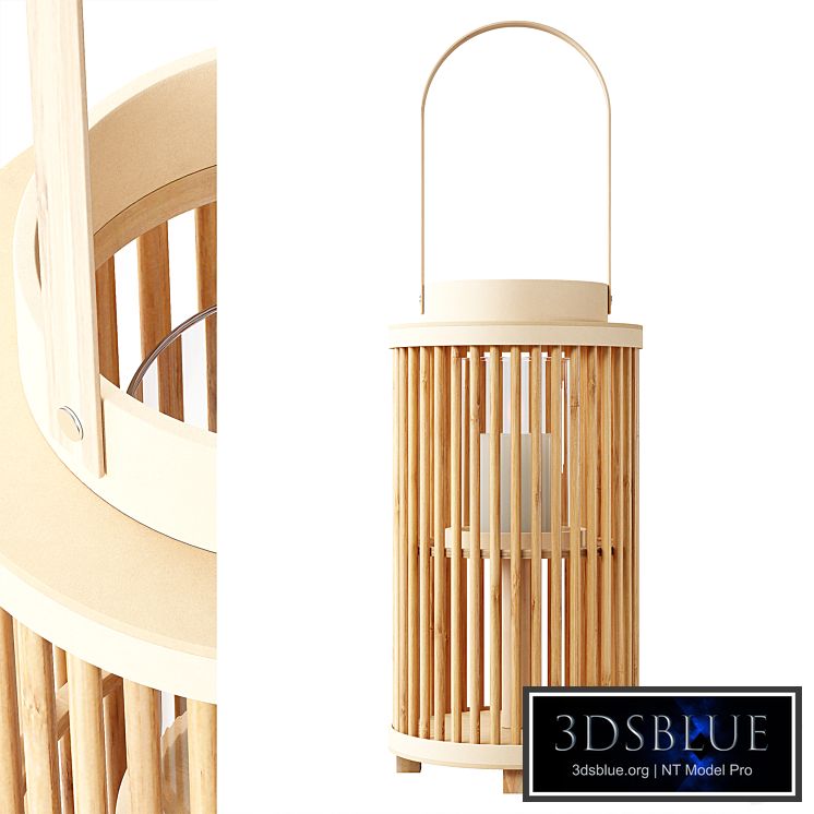 Zara Home - The bamboo decorative candle lantern