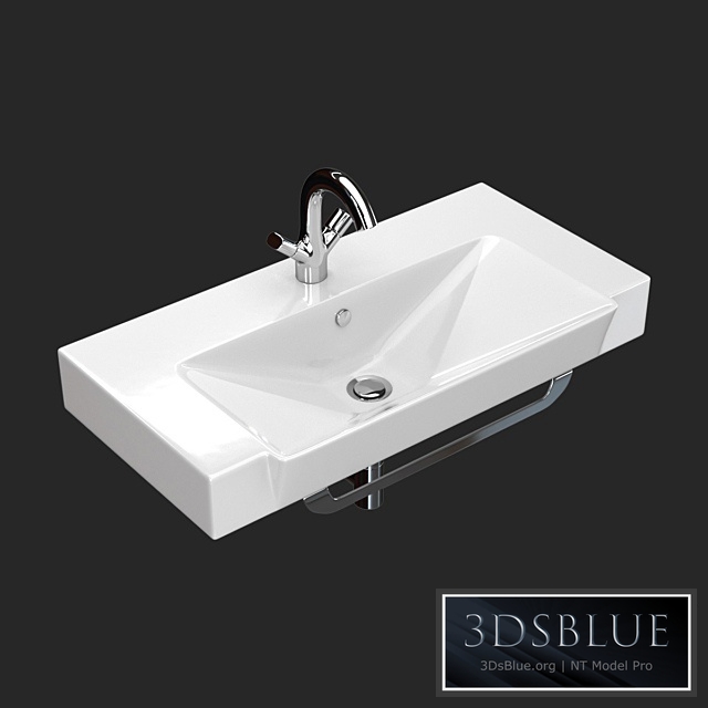 Countertop washbasin Jacob Delafon Reve E4803 80 cm