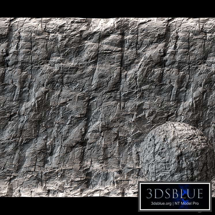 Stone Cliff Wall # 8