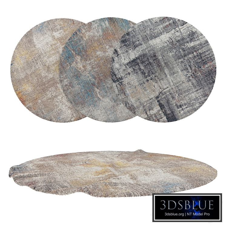 Round Carpets Set 233