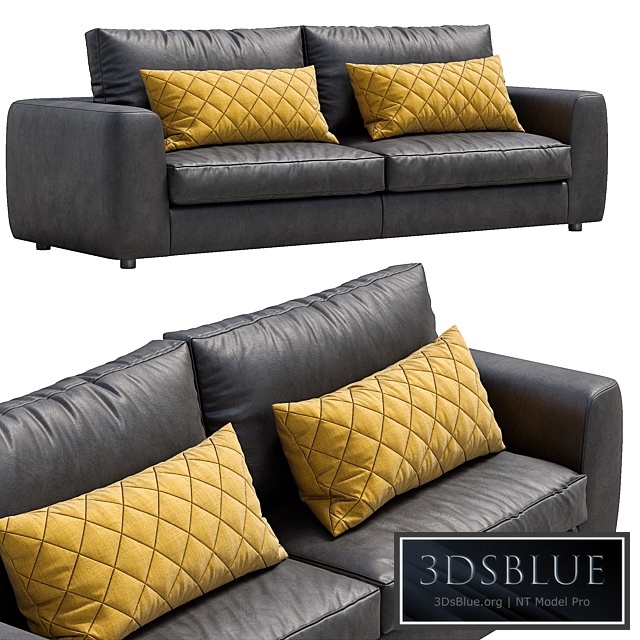 Leather sofa Alameda9 1