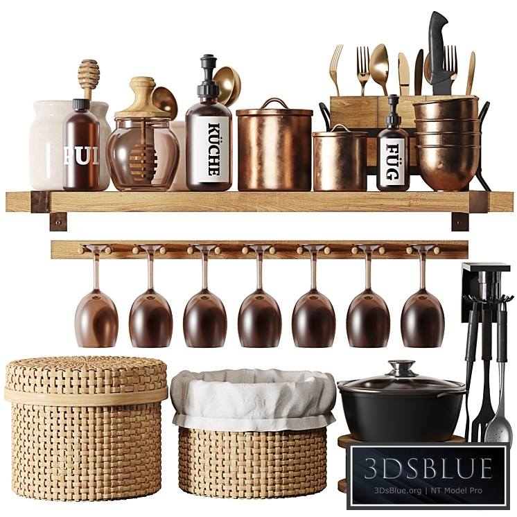 Kitchen accessory decor set collection