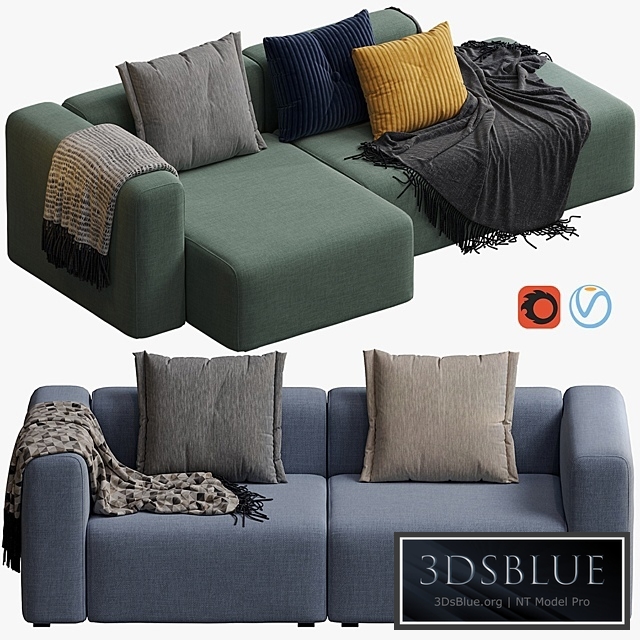 Hay Mags 2.5 Seater Combination 1