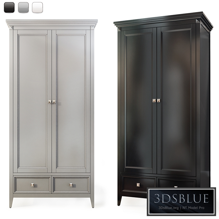 Hinged wardrobe for RFS Brooklyn clothes. Wardrobe by MebelMoscow