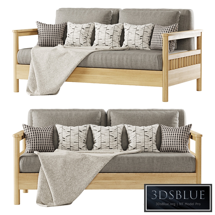 Tribeca outdoor sofa / Double garden sofa