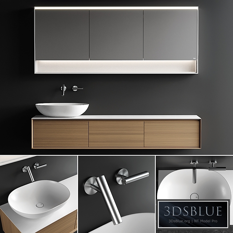 Falper Shape Evo Vanity Unit Set 2