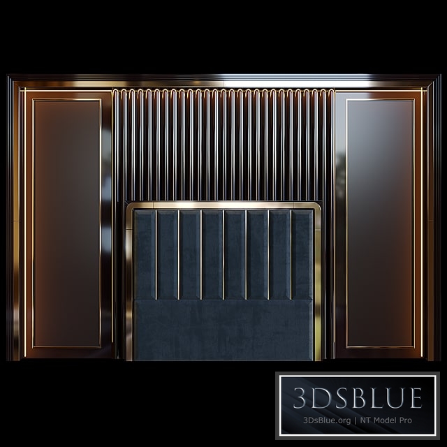 Illuminated headboard