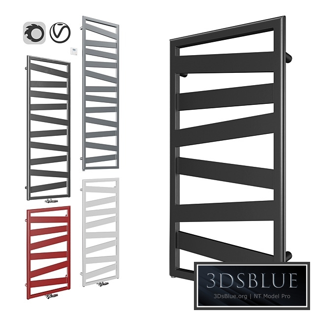 Heated towel rails Zehnder Kazeane