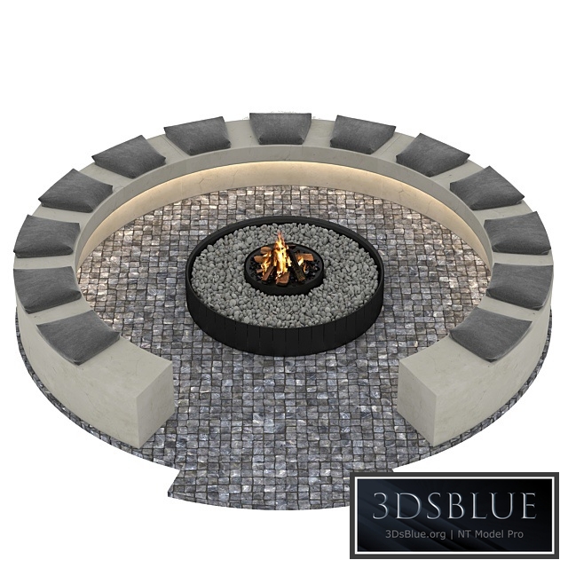 Outdoor Fireplace