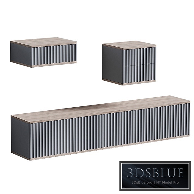 Set of Wall Pedestals the Idea