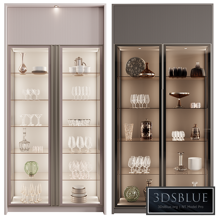 Сupboard with dishes My Design №11