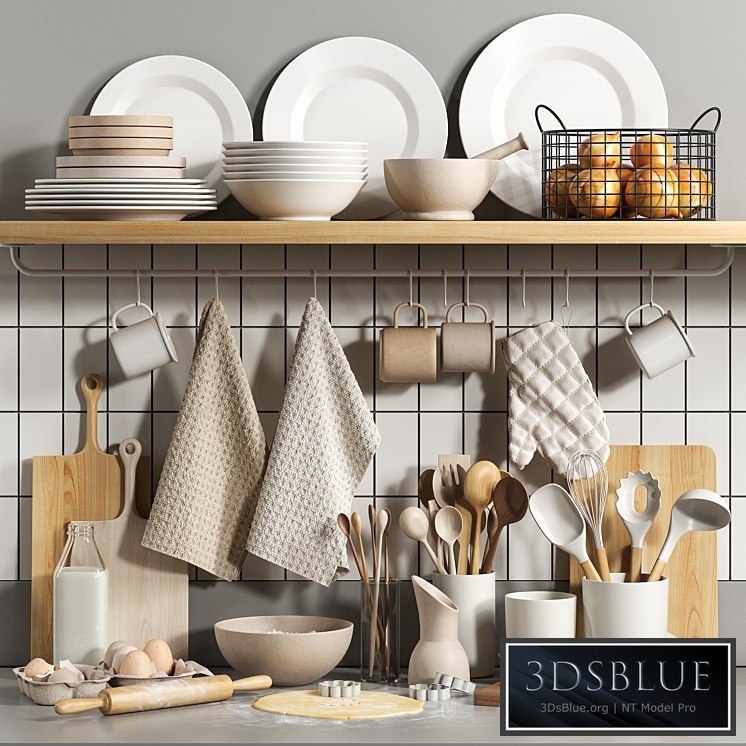 Decorative kitchen set 05