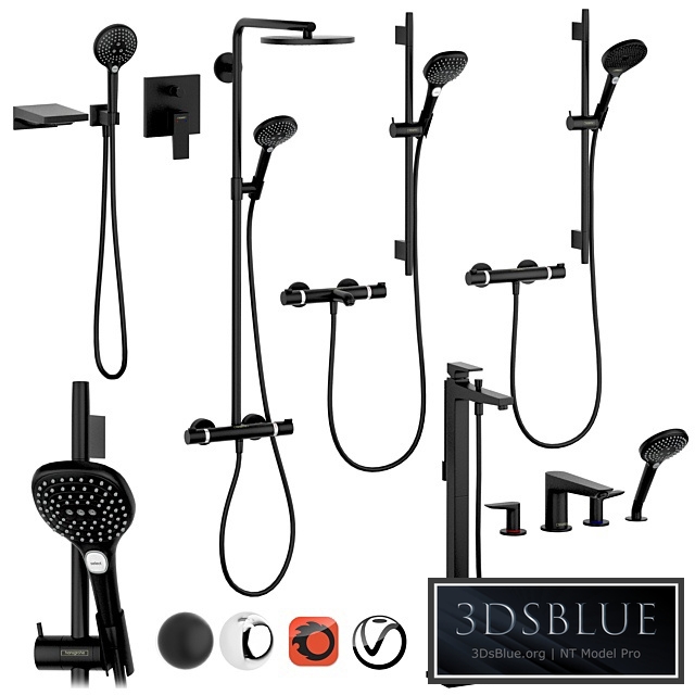 HANSGROHE Set 1 | Ecostat | Metropol | Talis with adjustable watering can