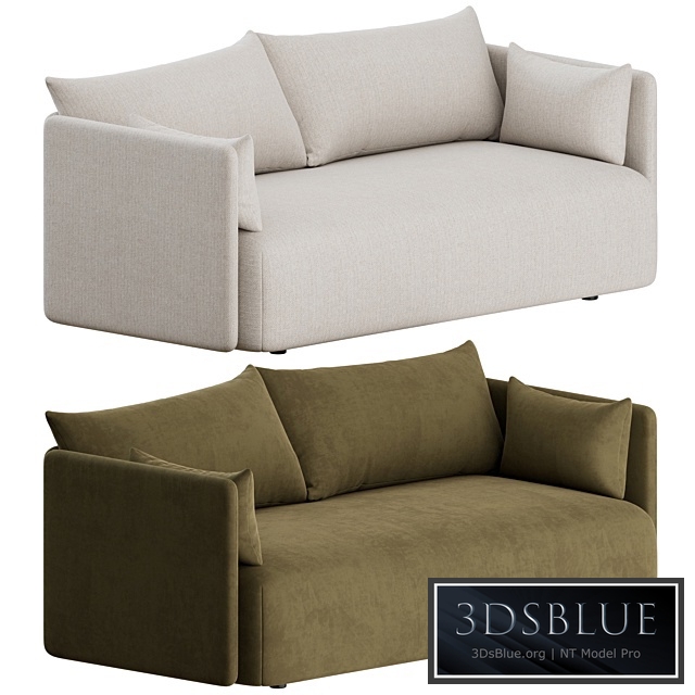 Offset Sofa 2 Seater by Menu