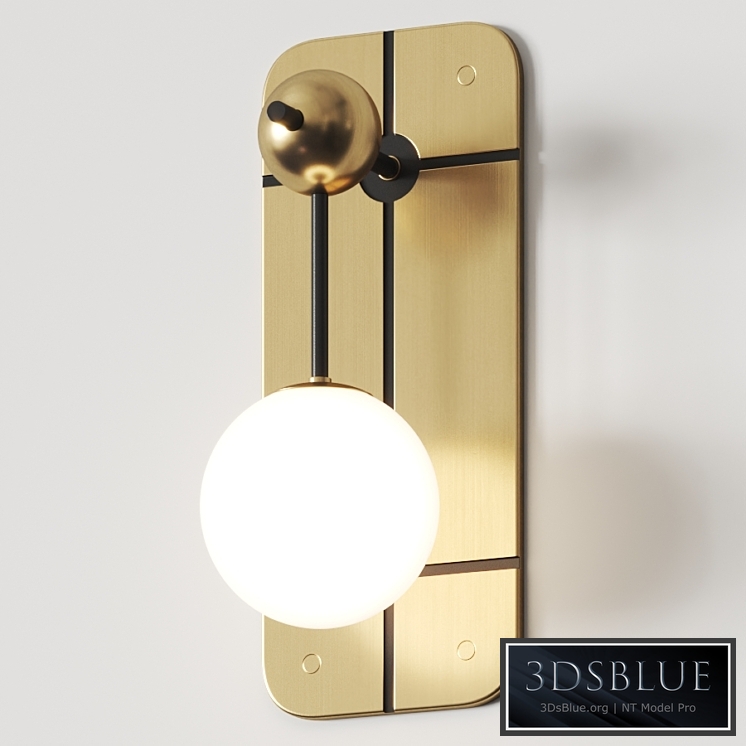 Bert Frank Rift / Lampatron Knock Wall Lamp