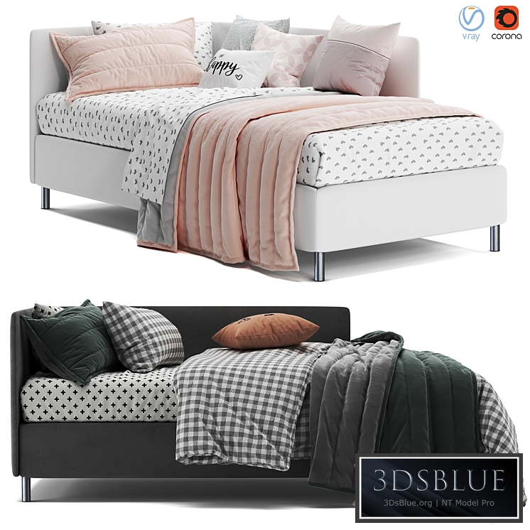 Citterio Meda Corner Bed