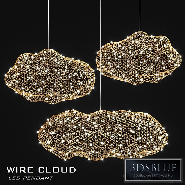 Led cloud pendant