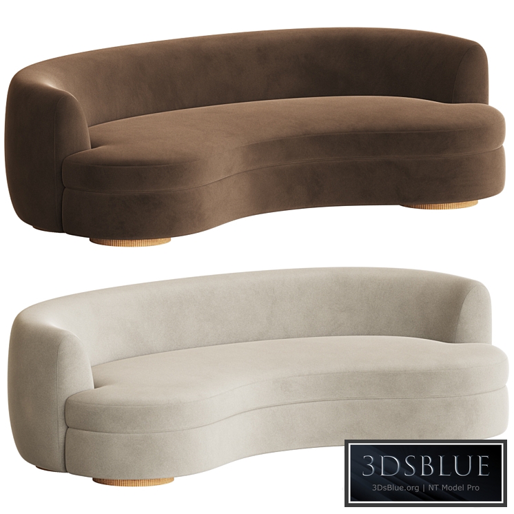 Sennen Curved Sofa Sedilia